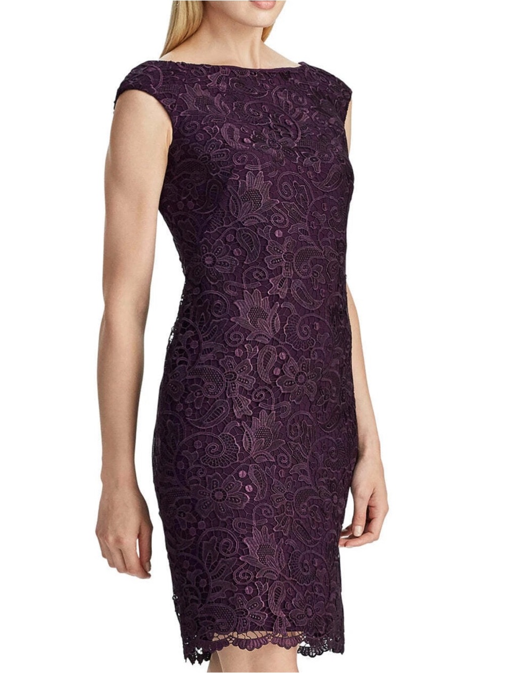 Lauren Ralph Lauren crochet dress 6 - Picture 2 of 8